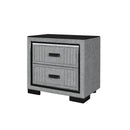 Isaiah - Nightstand With Upholstered Frame