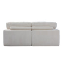 Double Chaise Lounge Chair, Oversized Upholstered Sleeper Cloud Couch