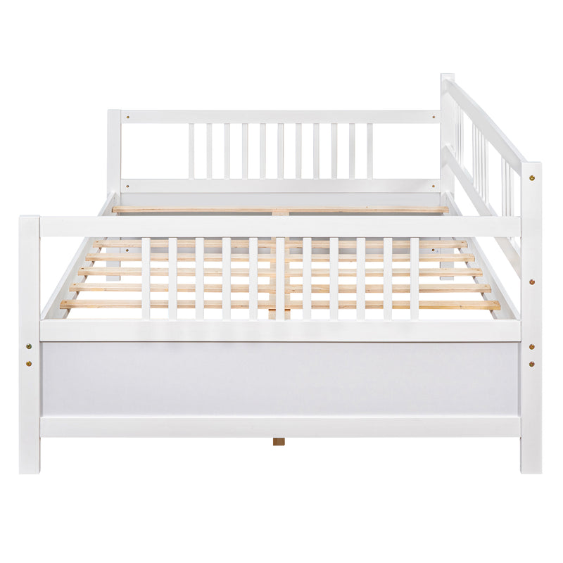 Full Size Daybed with Support Legs, White ( OLD SKU: WF191900AAK)