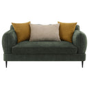 Jade - 2 Piece Chenille Upholstered Sofa Set