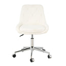 Adjustable And Space-Saving Chair With Golden Electroplated Legs