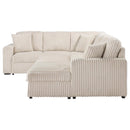 Devonshire - Sleeper Sectional Sofa Storage Chaise