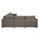 Rylie - Modular Sectional Sofa With Toss Pillows