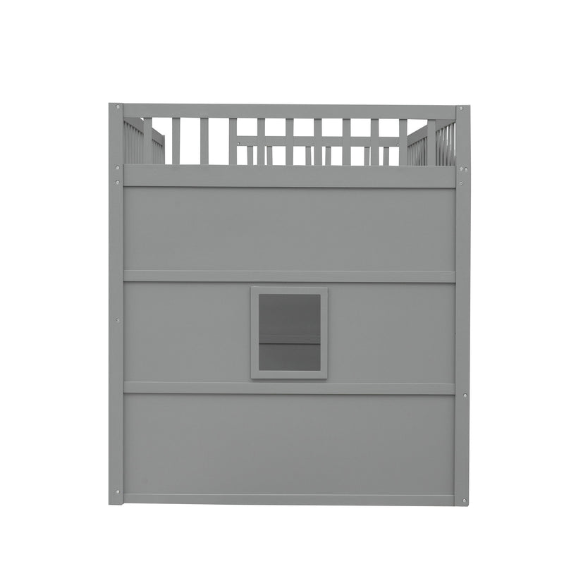 Elegant House Loft Bed With Ladder