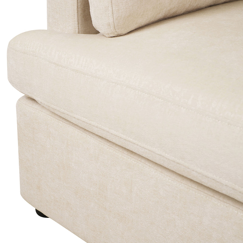 Oversized Accent Chair Comfortable Armrest Cushions, Versatile Neutral Style, Elegant Design, Durable Frame