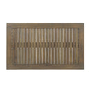 Acacia Wood Rectangular Patio Coffee Table For Outside
