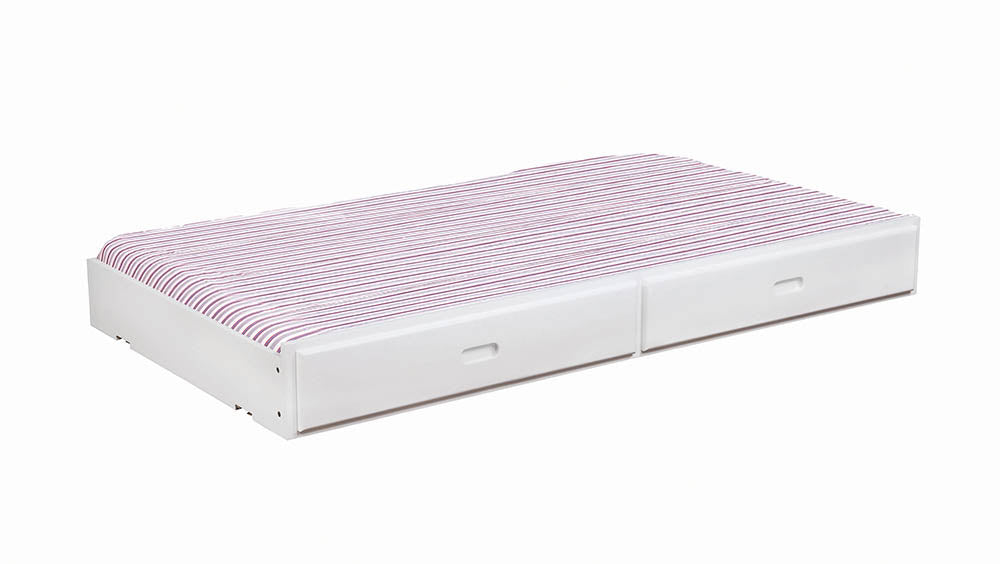 Chapman Wood Storage Trundle White — view 2