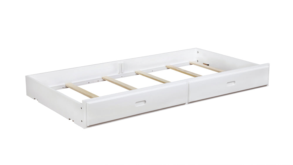 Chapman Wood Storage Trundle White — view 4