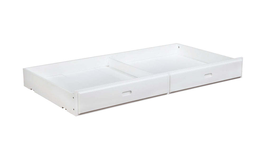 Chapman Wood Storage Trundle White — view 1