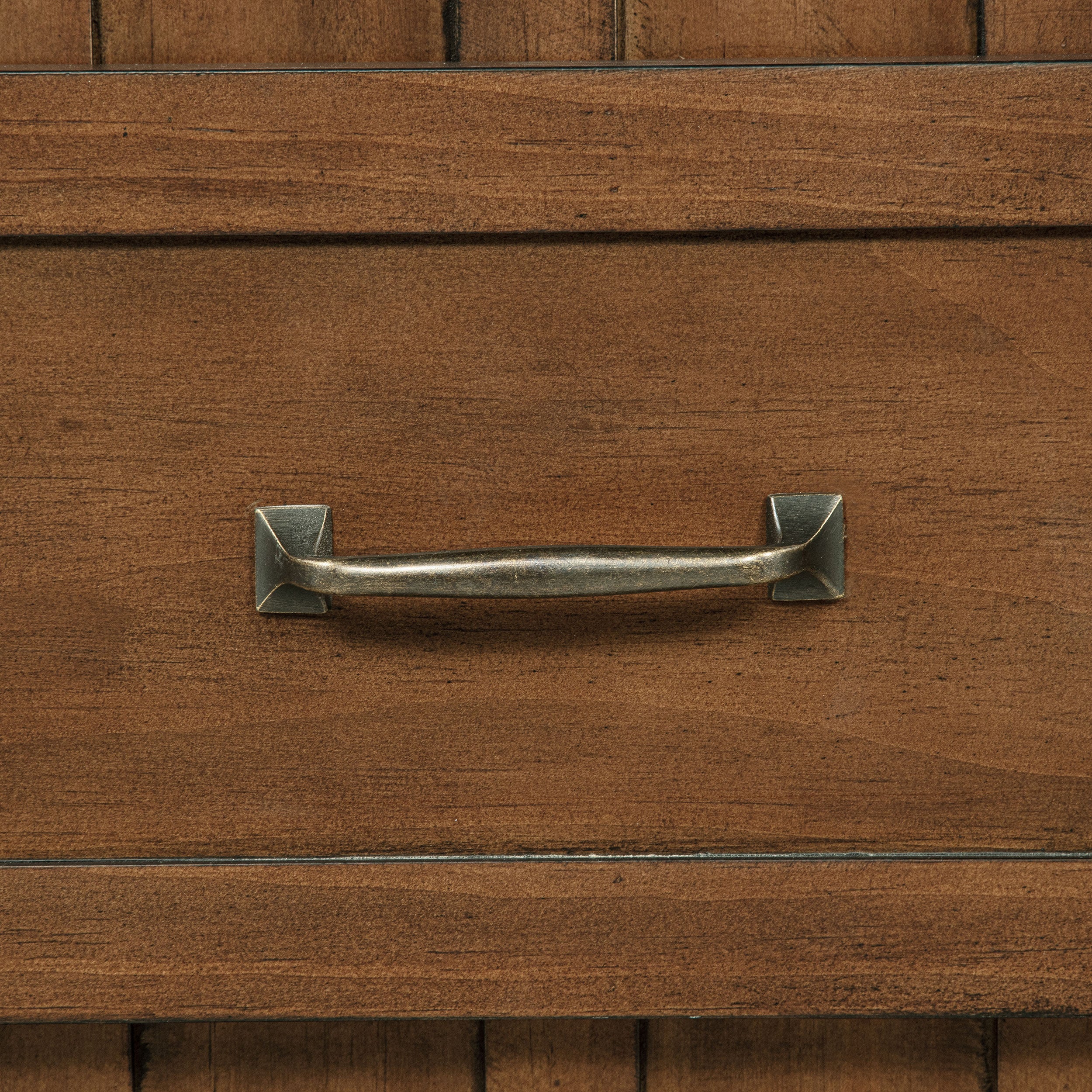 Carlsbad Wood Twin Captains Bed With Trundle Medium Brown — view 13