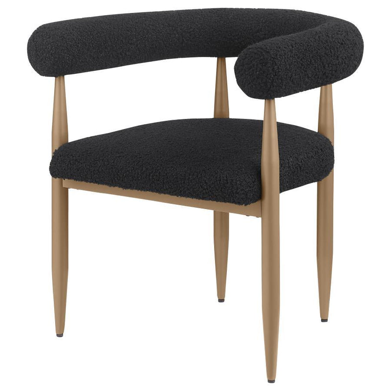 Dunmore - Boucle Upholstered Dining Arm Chair (Set of 2)
