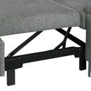 Versatile L Shaped Sofa Bed With Storage, Cup Holders, USB Ports Chenille