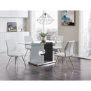 Iris - Dining Table - Gray