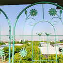 Metal Garden Trellis Rustproof Trellis For Climbing Plant Outdoor Flower Support