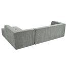 Modular Combination Living Room Sofa Set, Modern Minimalist Sofa, Living Room Upholstered Sofa Bed, Bedroom, 2 Pieces Computer Free Combination, L - Shaped