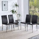 Elegant Upholstered Chairs & Metal Legs