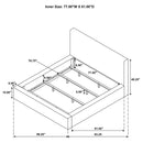Rebecca - Faux Fur Upholstered Bed