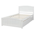 Platform Bed & Headboard, Footboard And Wood Slat Support