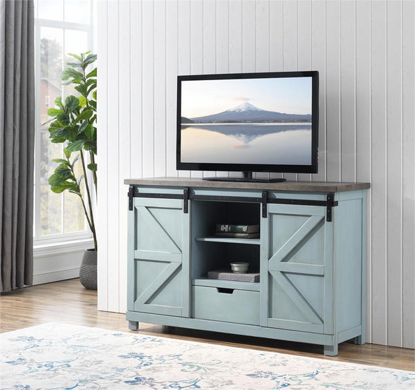 Two Sliding Door Two Drawer Credenza