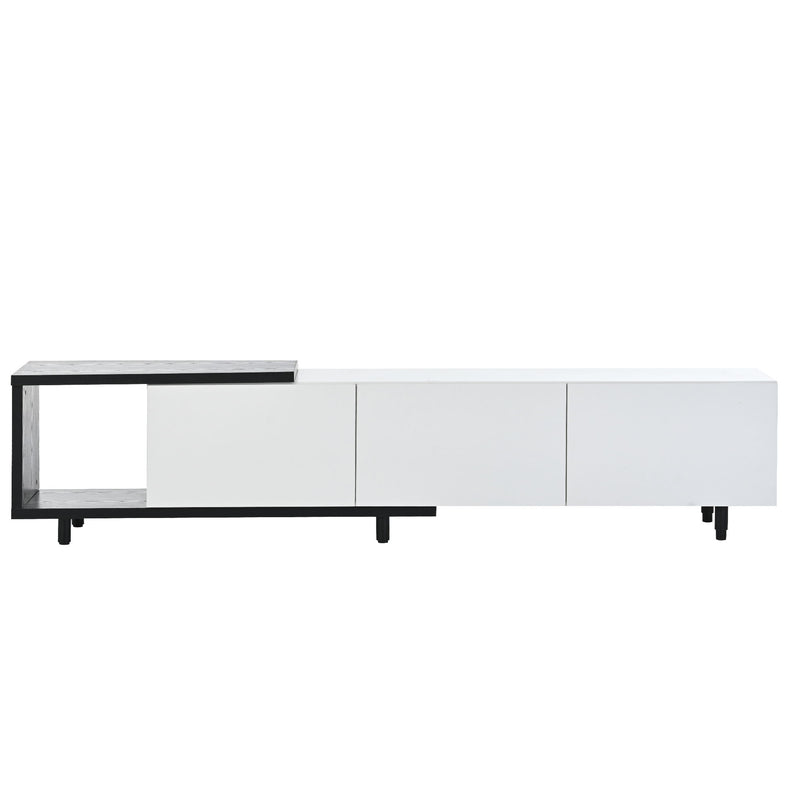 Modern Stylish Extendabletv Stand TV Cabinet For 80" TV