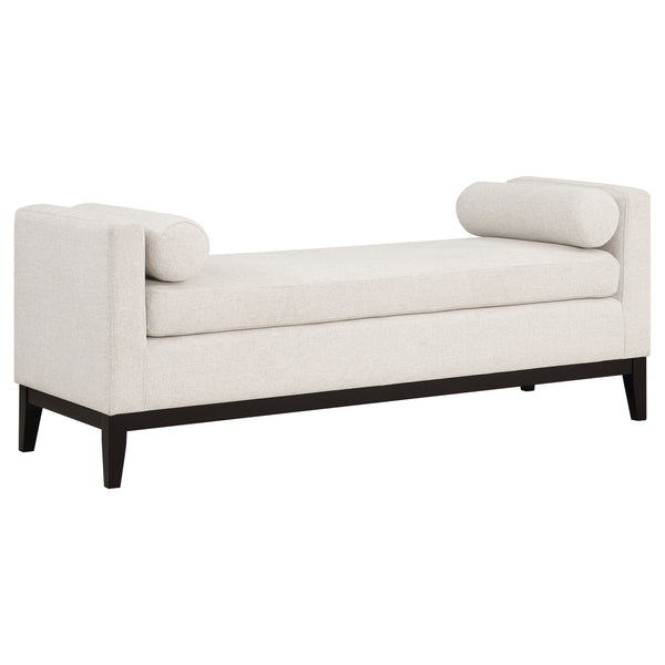 Robin - Upholstered Accent Bench With Raised Arms And Pillows