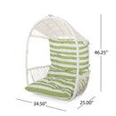 Malia - Wicker Hanging Chair With Cushion