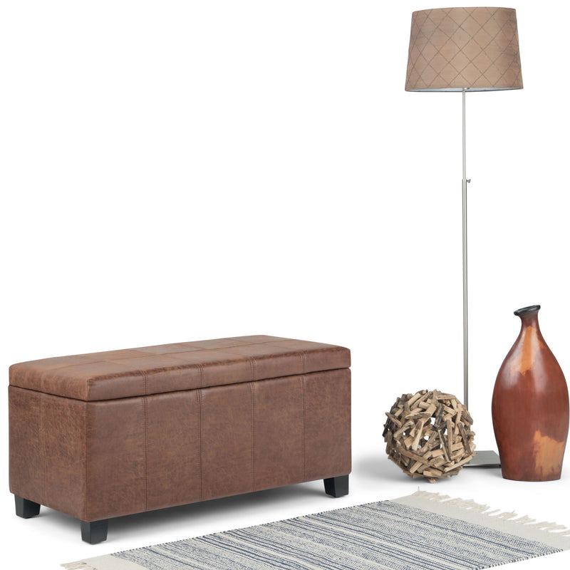 Dover - Upholstered Storage Ottoman Bench