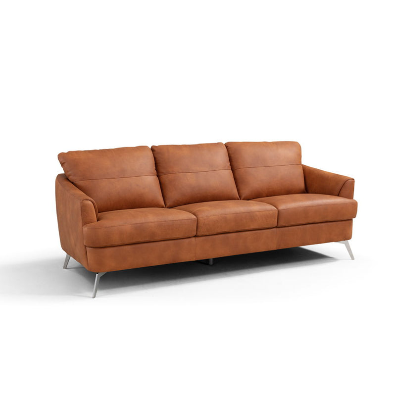 Safi - Sofa - CapPUchino Leather - Atlantic Fine Furniture Inc