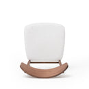 Elegant Fabric Dining Chair With Cushioned Seat