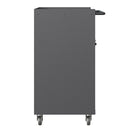 Sturdy Metal Tool Storage Cabinet With Wheels Durable Garage, Office & Home Organizer Steel