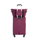 3 Piece Luggage Sets, Softshell Suitcase Spinner Wheels