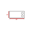 Outdoor Side Table, Functional Design