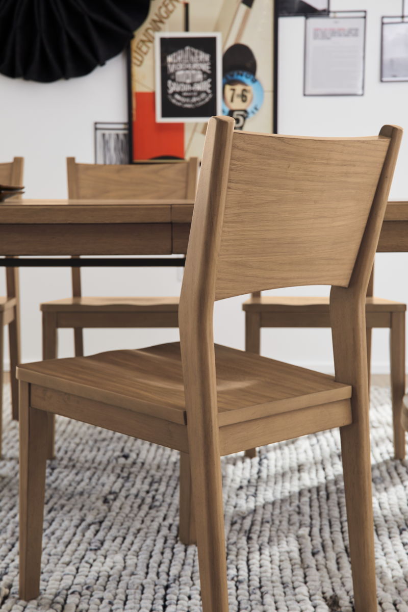 Normandy - Dining Chair - Light Brown