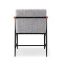 Modern Dining Chair With Iron Frame (Set of 2)