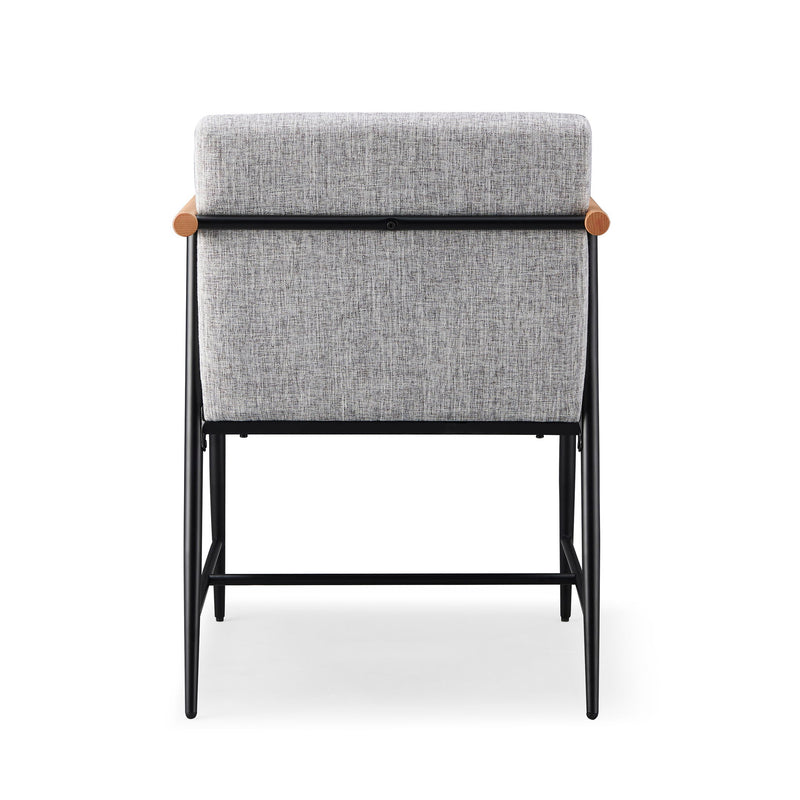 Modern Dining Chair With Iron Frame (Set of 2)