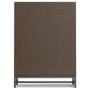 Banting - 9 Cube Bookcase With Drawers - Walnut Brown