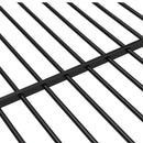 Modern Metal Bunk Bed, Full Over Full, No Box Spring Needed - Black