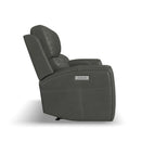Linden - Power Reclining Loveseat With Console & Power Headrests & Lumbar