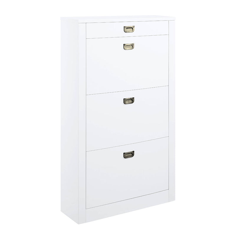 Pagan - Shoe Cabinet - White High Gloss