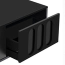 Modern TV Stand For TVs Up To 80", 2 Drawers And Cabinet