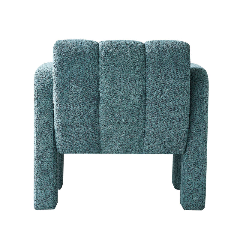 31.10" Boucle Upholstered Accent Chair