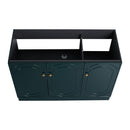 Contemporary Freestanding Bathroom Vanity With Resin Sink & Soft-Close Cabinet Doors