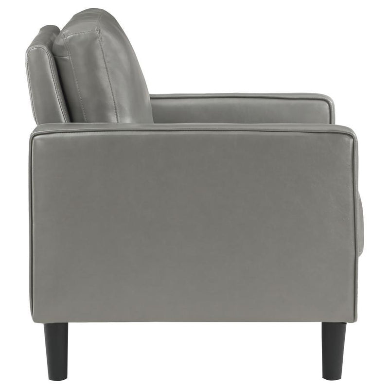 Ruth - Upholstered Track Arm Sofa Set