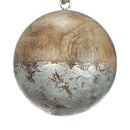 Christmas Ball Ornaments, Wood Decorative Hanging Ball Christmas Tree Ornaments For Holiday Party Decorations