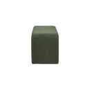 Modern Contemporary Boucle Waterfall Bench