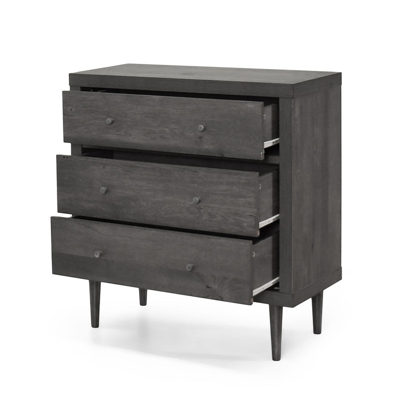 Nystrom - Mid Century Modern 3 Drawer Chest