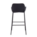 Daniella - Industrial Fixed Height Bar Stool (Set of 2)
