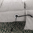 Massage Chaise Lounge Indoor With Remote Control, Ergonomic Electric Massage Lounger