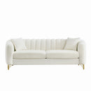 Tufted Oversized Sofa For Living Spaces