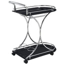 Elfman - 2-Shelve Serving Cart - Atlantic Fine Furniture Inc